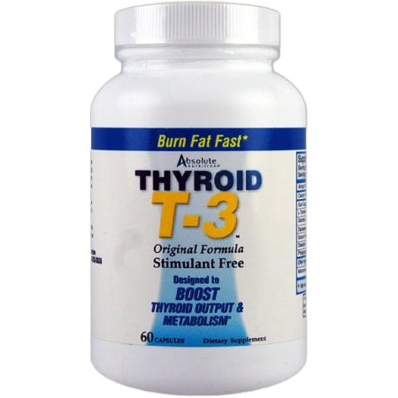 Absolute Nutrition Thyroid T3 - 60 caps