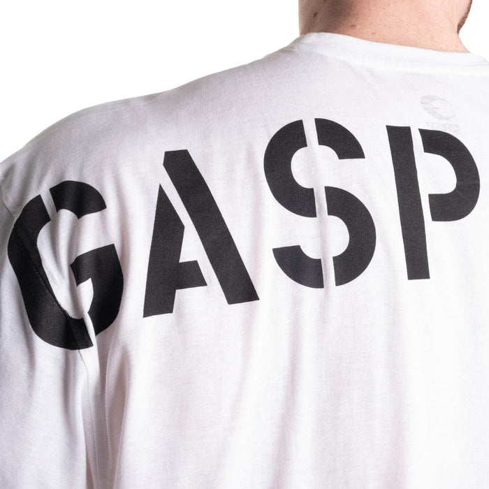 GASP Division Iron Tee White