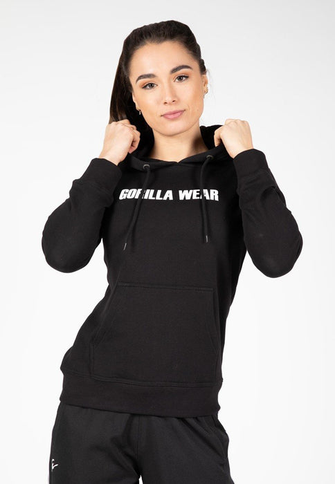 Gorilla Wear Charlotte Hoodie - Black - Hoodie at MySupplementShop by Gorilla Wear