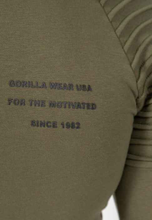 Gorilla Wear Delta Hoodie - Army Green