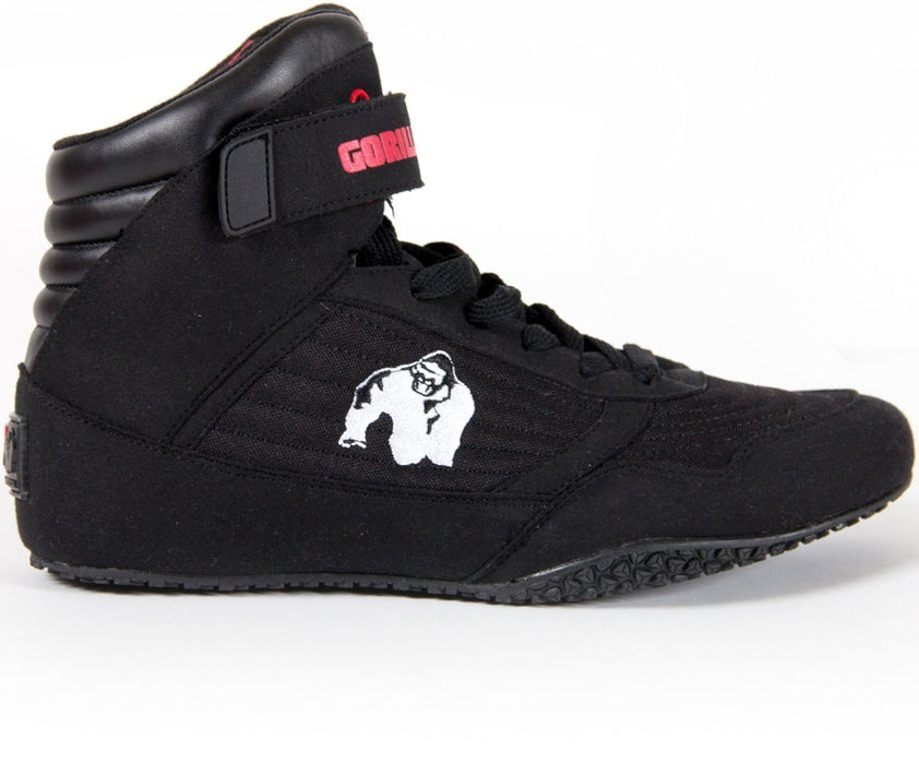 Gorilla Wear High Tops - Black - Footwear at MySupplementShop by Gorilla Wear