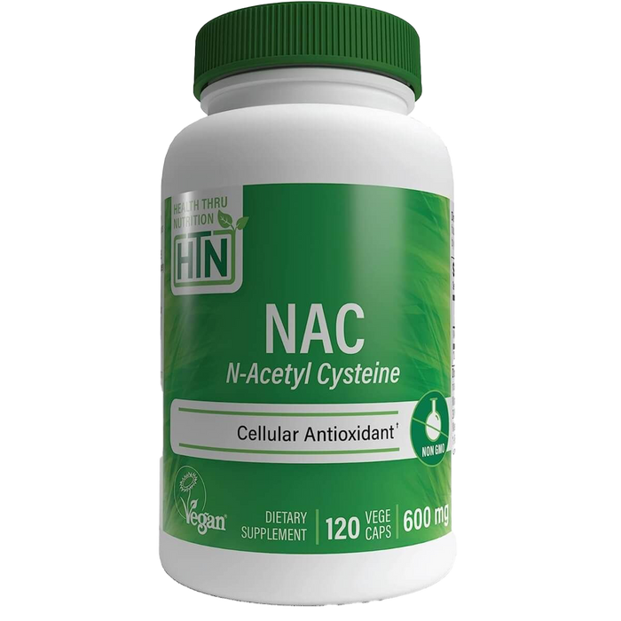 Health Thru Nutrition NAC N-Acetylcystein, 600 mg – 120 Kapseln