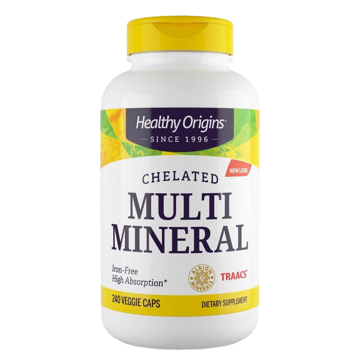 Healthy Origins Chelated Multi Mineral 240 Veggie Capsules