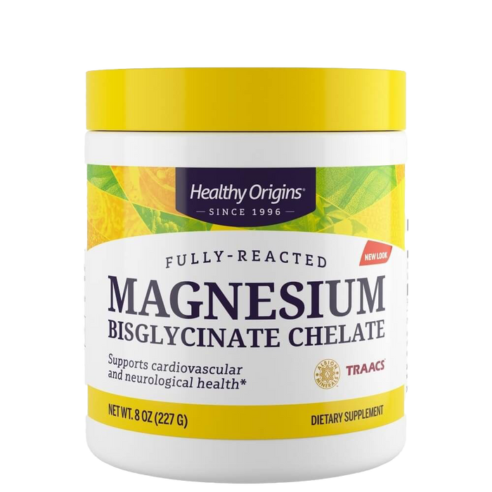 Healthy Origins Magnesium Bisglycinate Chelate 8oz (227g)