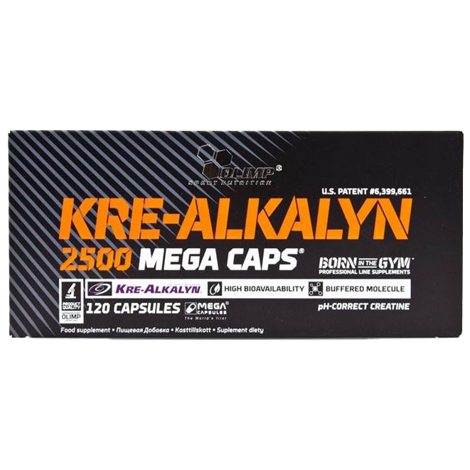 Olimp Nutrition Kre-Alkalyn 2500 Mega Caps – 120 Kapseln