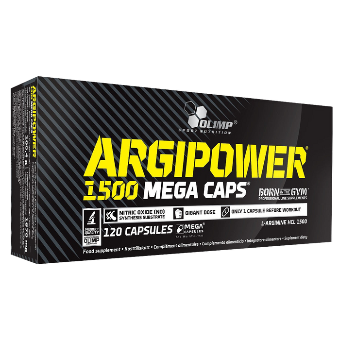 Olimp Nutrition Argi Power 1500, Mega Caps - 120 caps