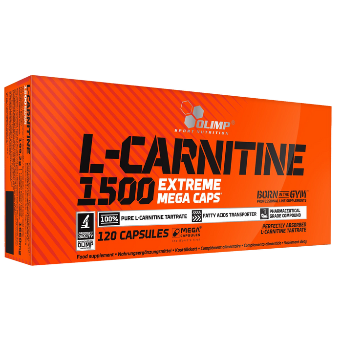 Olimp Nutrition L-Carnitin 1500 Extreme – 120 Kapseln