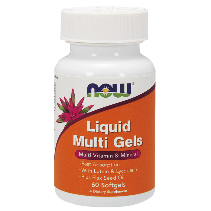 NOW Foods Liquid Multi Gels - 60 softgels