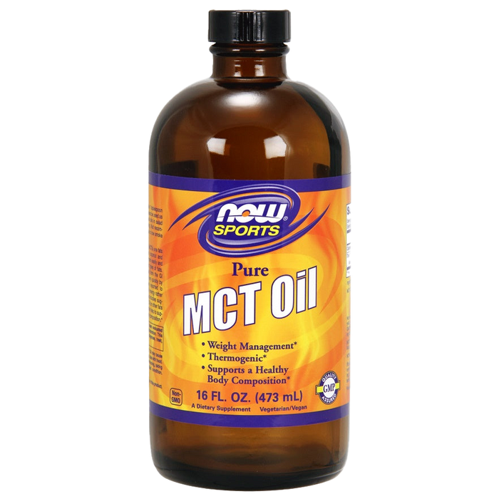 NOW Foods MCT Oil, Pure Liquid - 473 ml.