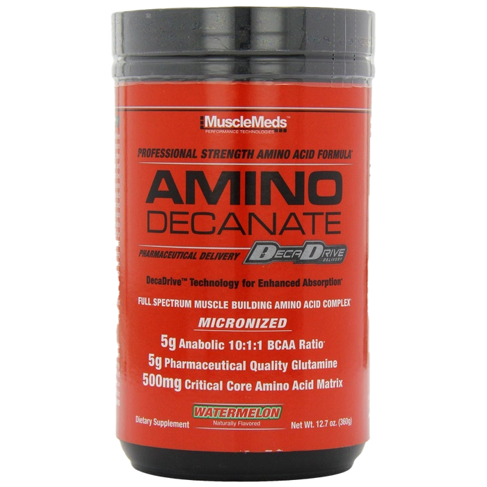 MuscleMeds Amino Decanate, Wassermelone – 378 Gramm