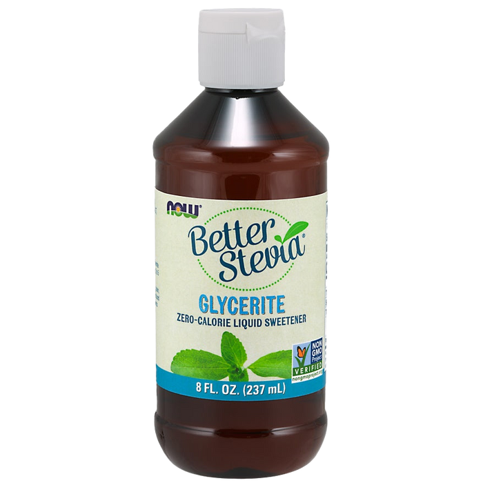 NOW Foods Better Stevia Glycerite, alkoholfrei – 237 ml.