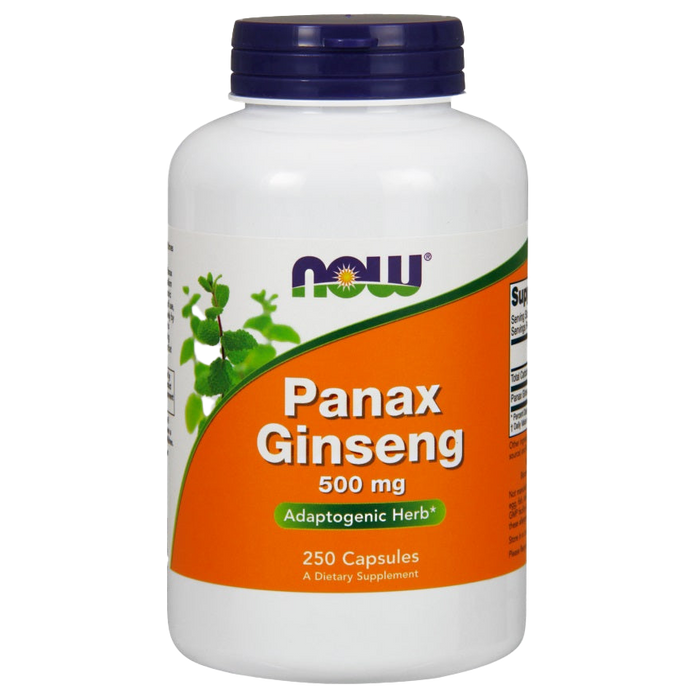 NOW Foods Panax Ginseng, 500 mg – 250 Kapseln