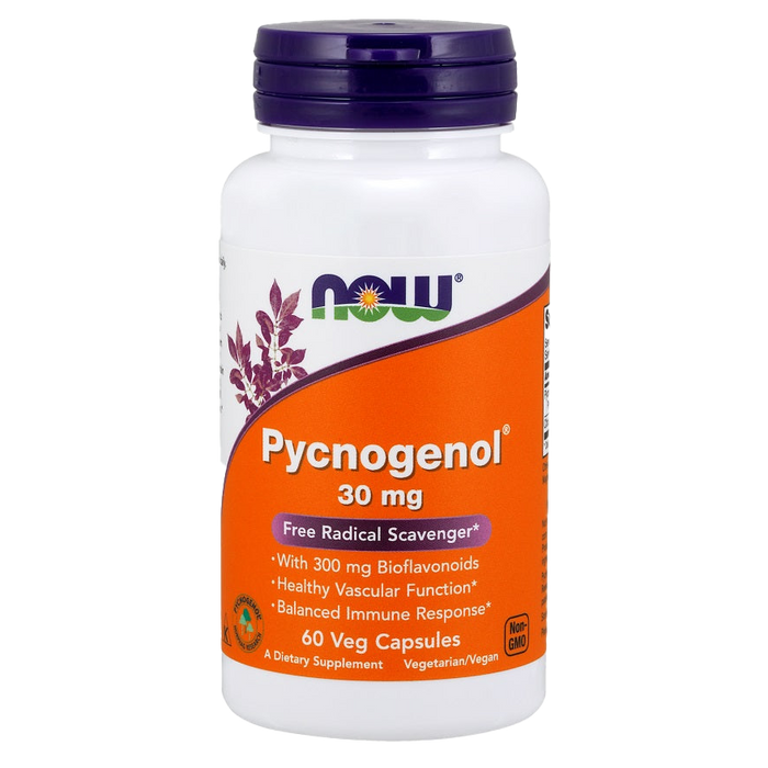 NOW Foods Pycnogenol, 30mg - 60 vcaps