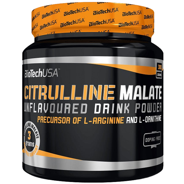 BioTechUSA Citrulline Malate, Unflavoured - 300 grams