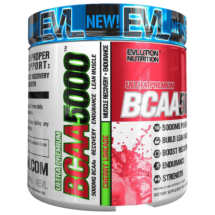 EVLution Nutrition BCAA 5000, Cherry Limeade - 249 grams