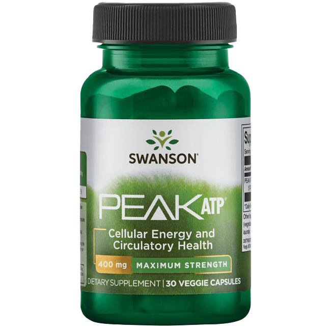 Swanson Peak ATP Maximum Strength - 30 vcaps