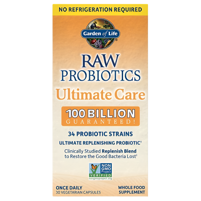 Garden of Life Raw Probiotics Ultimate Care - 30 vcaps