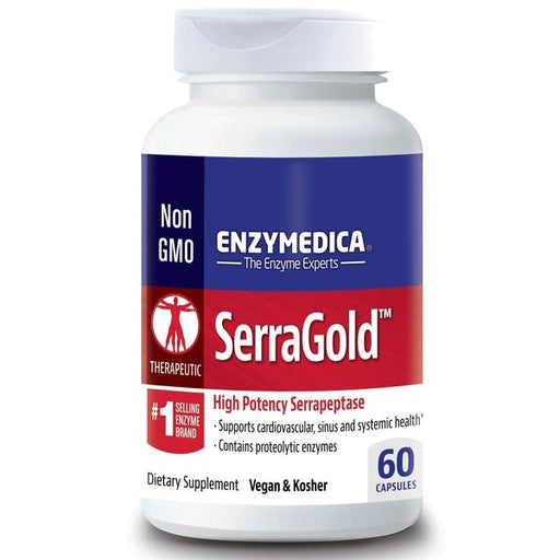 Enzymedica SerraGold - 60 caps Best Value Sports Supplements at MYSUPPLEMENTSHOP.co.uk