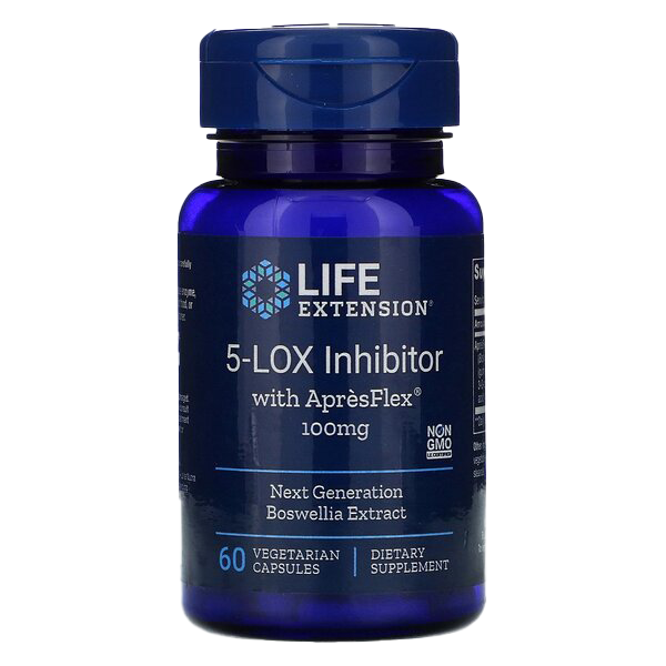 Life Extension 5-LOX Inhibitor with ApresFlex, 100mg - 60 vcaps