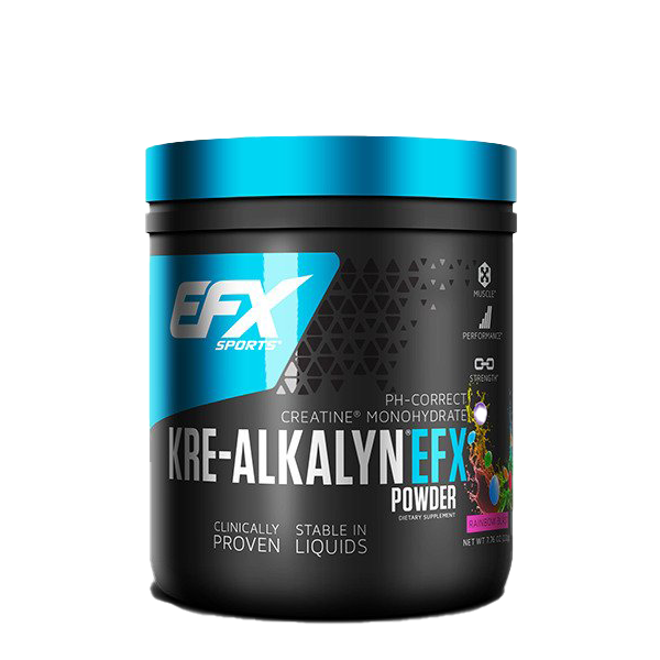 EFX Sports Kre-Alkalyn EFX Pulver, Rainbow Blast – 220 Gramm