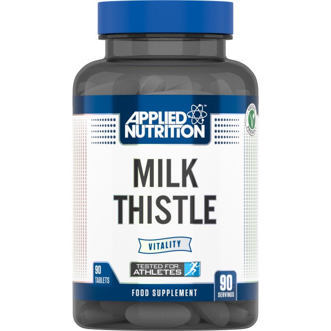 Applied Nutrition Milk Thistle - 90 tablets | High-Quality Health and Wellbeing | MySupplementShop.co.uk