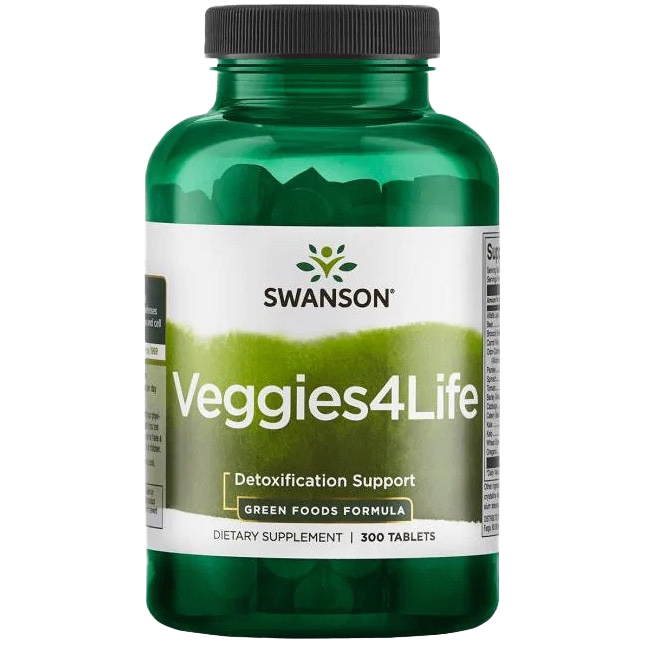 Swanson Veggies4Life - 300 tabs