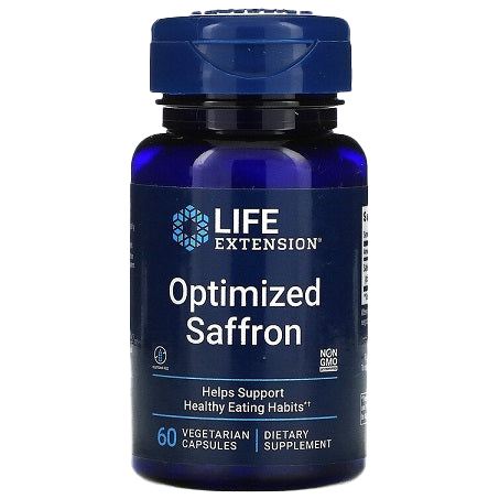 Life Extension Optimized Saffron - 60 vcaps