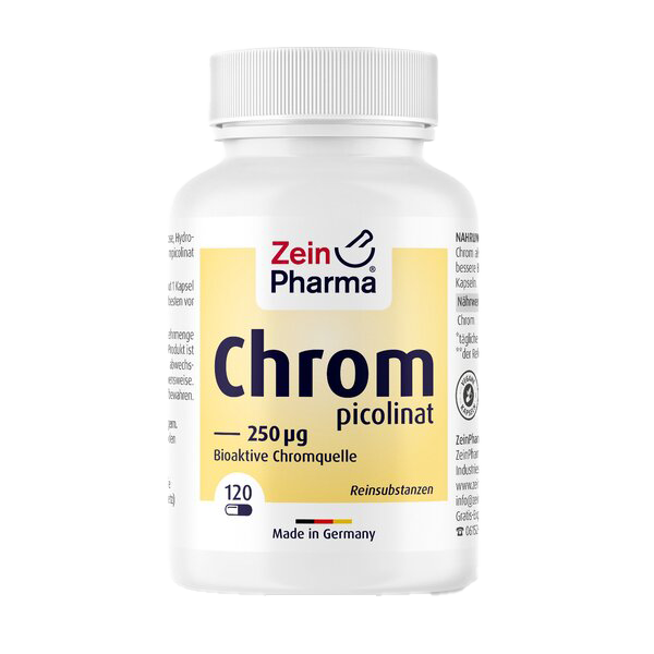 Zein Pharma Chromium Picolinate, 250mcg - 120 caps