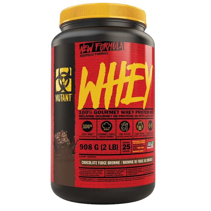 Mutant Mutant Whey, Chocolate Fudge Brownie - 908 grams