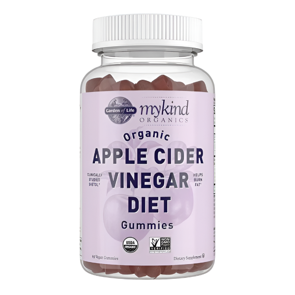 Garden of Life Mykind Organics Apple Cider Vinegar Diet Gummies - 63 vegan gummies