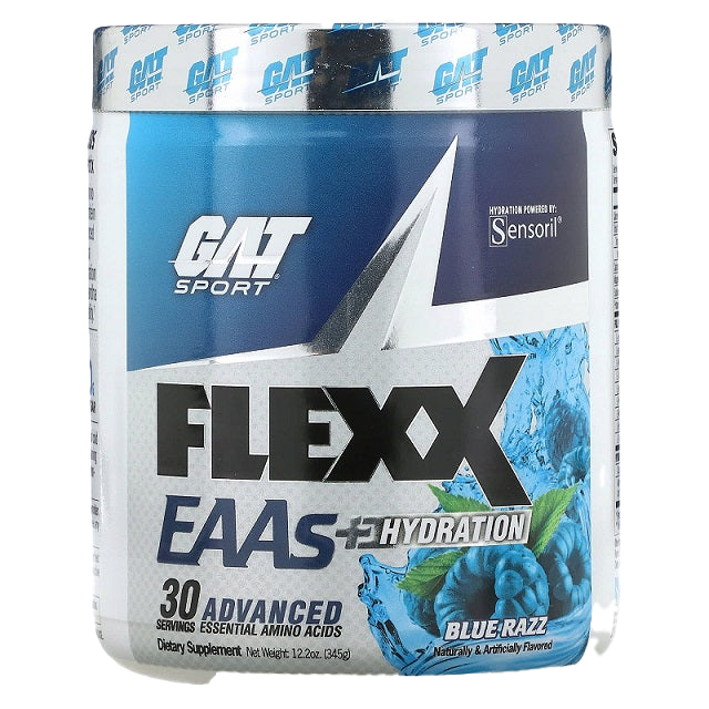 GAT Flexx EAAs + Hydration, Blue Razz – 345 Gramm