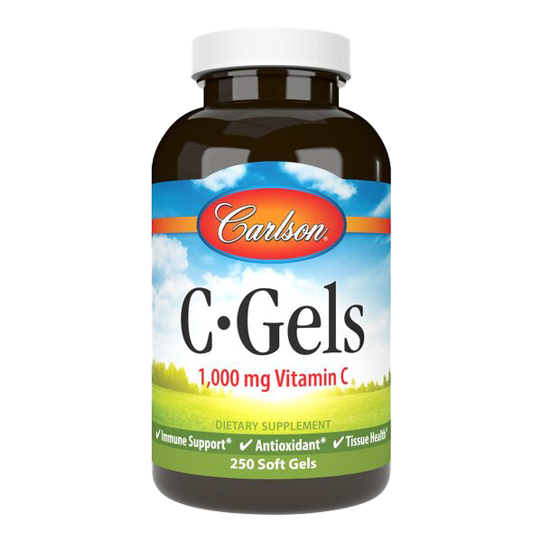 Carlson Labs C-Gels, 1000mg - 250 softgels