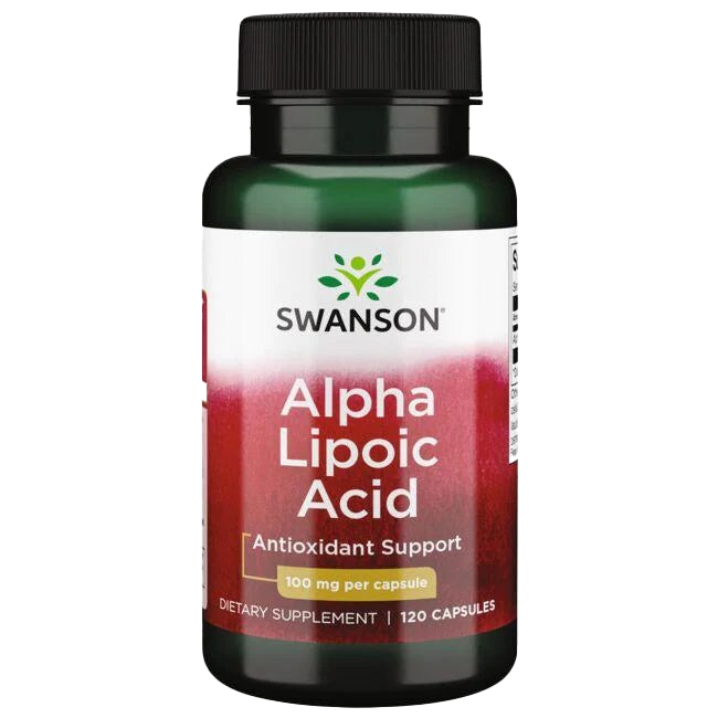 Swanson Alpha Lipoic Acid, 100mg - 120 caps