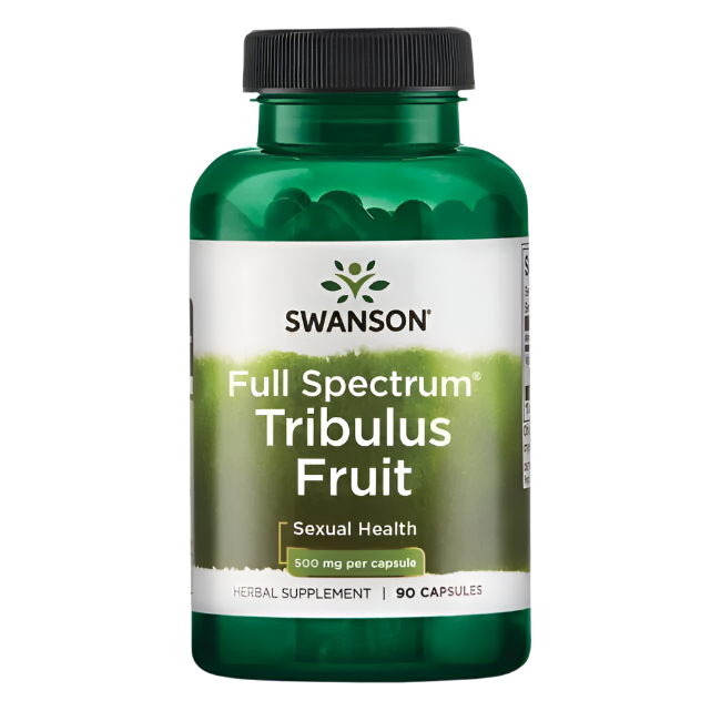 Swanson Vollspektrum-Tribulis-Frucht 500 mg 90 Kapseln