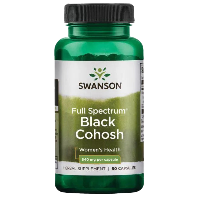 Swanson Full Spectrum Black Cohosh, 540mg - 60 caps