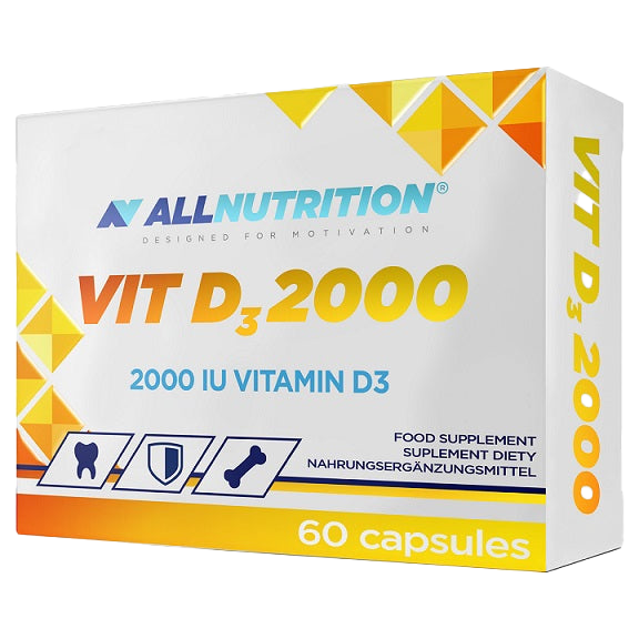 Allnutrition Vit D3 2000 IE – 60 Kapseln