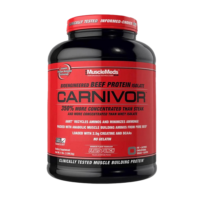 MuscleMeds Carnivor, Fruchtpunsch – 1808 Gramm