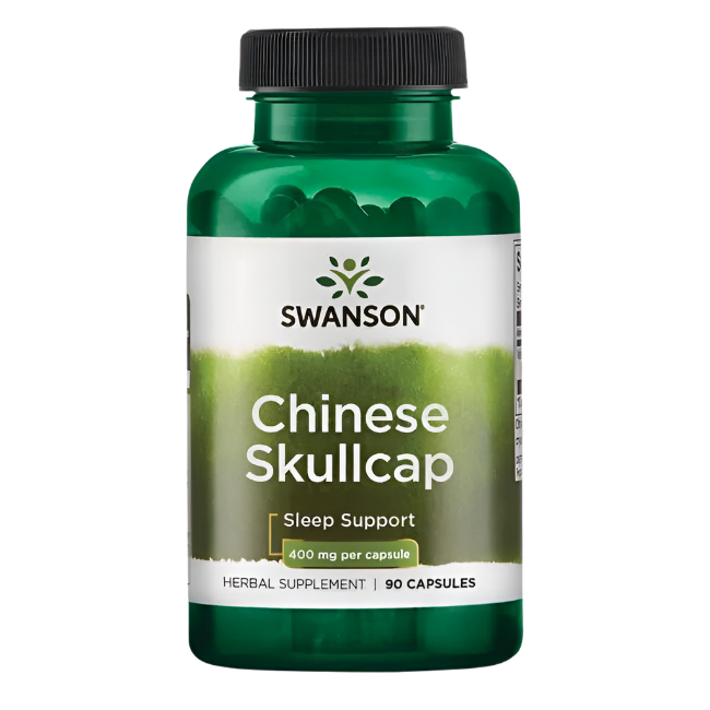 Swanson Chinese Skullcap, 400mg - 90 caps