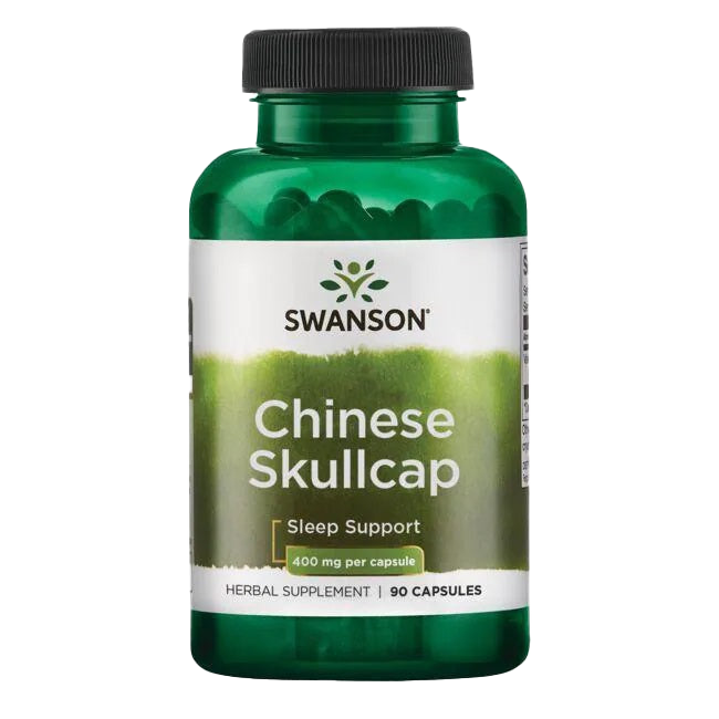 Swanson Chinese Skullcap, 400mg - 90 caps