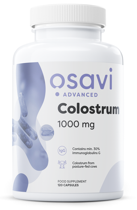 Osavi Colostrum 1000mg 120 caps: Boosting Immunity Naturally - Health and Wellbeing at MySupplementShop by Osavi