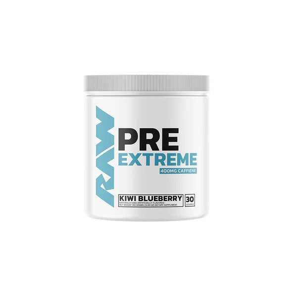 Raw Nutrition Pre Extreme, Kiwi Blueberry 360g - Pre Workout at MySupplementShop by Raw Nutrition