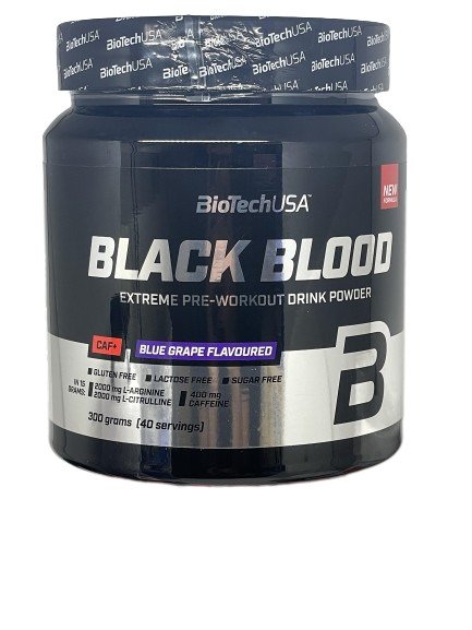 BioTechUSA Black Blood CAF+, Blue Grape Best Value Sports Supplements at MYSUPPLEMENTSHOP.co.uk