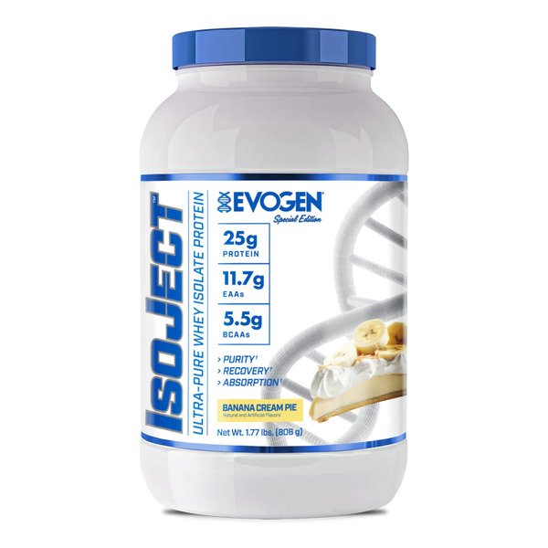 Evogen IsoJect - 806g - Banana Cream Pie - Sports Nutrition at MySupplementShop by Evogen