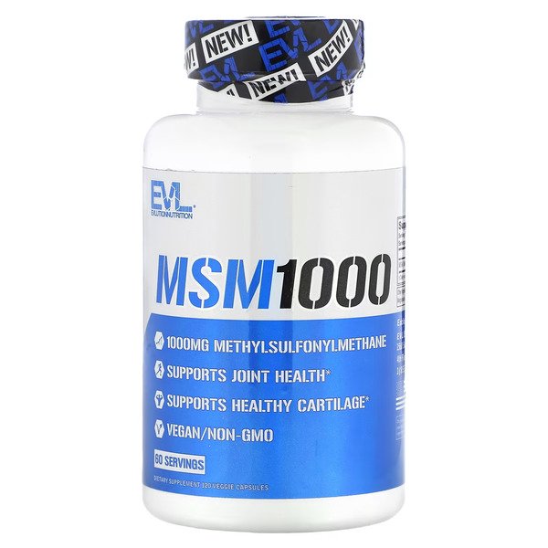 MSM 1000 - 120 caps | Premium Supplements at MYSUPPLEMENTSHOP.co.uk