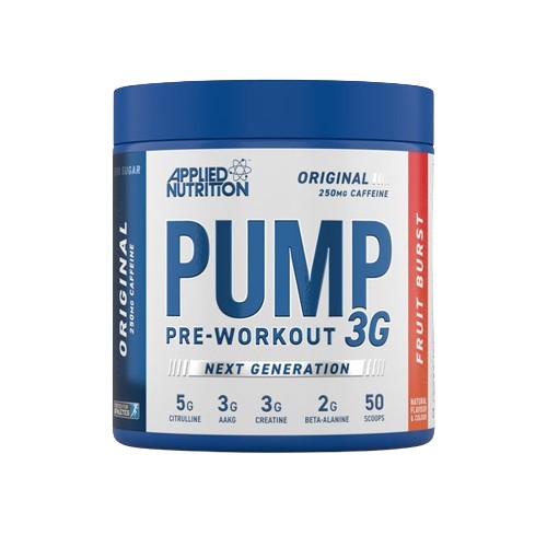 Pump 3G Pre-Workout, Fruit Burst (EAN 5056555204962) - 375g