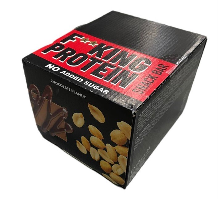 Allnutrition Fitking Protein Snack Bar, Chocolate Peanut - 24 x 40g
