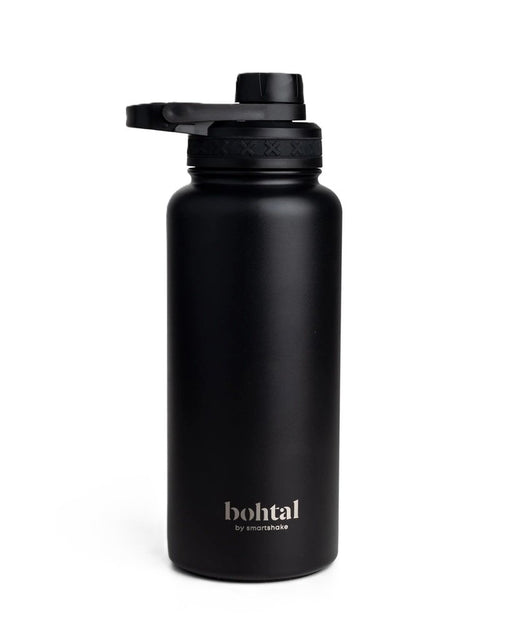 SmartShake Bohtal Insulated Sports Bottle, Black 960 ml