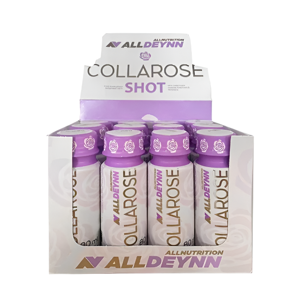 AllDeynn Collarose Shot, Raspberry Wild Strawberry - 12 x 80ml