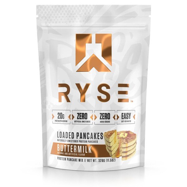 Loaded Protein Pancakes, Buttermilk - 326g - Default Title - Health Foods at MySupplementShop by RYSE