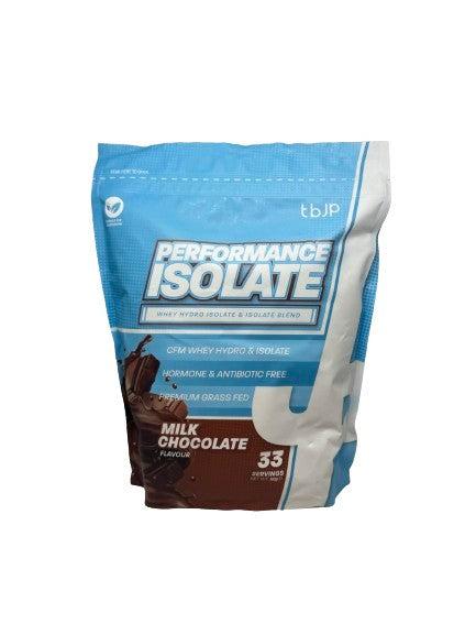 Trained by JP Performance Isolate, Milk Chocolate - 1000g - Default Title - Sports Nutrition at MySupplementShop by Trained by JP